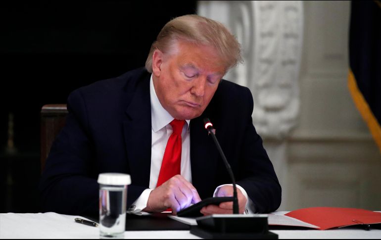 A través de Twitter, Trump había emitido más de 55 mil mensajes y contaba con 89 millones de seguidores. AP/ARCHIVO