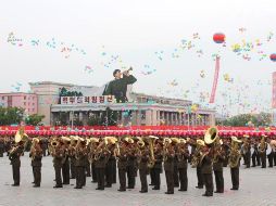 El imponente desfile militar es un mensaje para Estados Unidos, consideran analistas. EFE