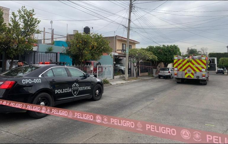 El agresor trató de prender fuego a la vivienda donde se encontraba junto con la víctima, bomberos municipales sofocaron el fuego. ESPECIAL
