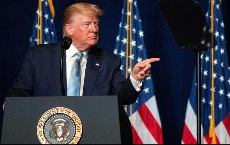 La cuenta de Twitter de Donald Trump sigue suspendida. EFE/ARCHIVO