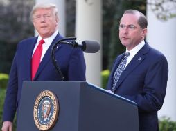 En su carta al presidente Donald Trump, fechada el 12 de enero, Azar deploró el asalto al Capitolio efectuado por simpatizantes del mandatario. EFE/M. Reynolds