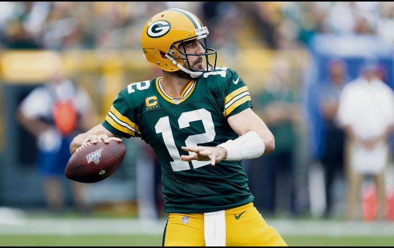Aaron Rodgers se perfila a ganar el premio al Jugador Más Valioso de 2020. AP