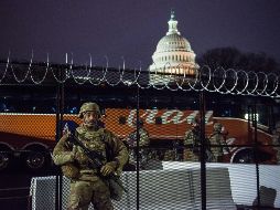 En el asalto al Capitolio murieron cinco personas. AFP/L. Lynch