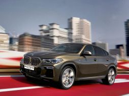 Este color denominado Cerium Grey hace ver a la X6 con mucho porte y atlética a la vez. ESPECIAL/BMW