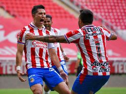 Pese al sorpresivo gol de Chivas, por cuenta de Jesús Molina (foto), el marcador fue equilibrado casi de inmediato por Toluca. IMAGO7