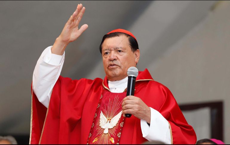 No han sido difundidas las complicaciones por las que el cardenal fue internado. SUN