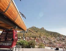 Teleférico a La Bufa. Disfruta de una vista panorámica de la urbe zacatecana desde su moderno teleférico. EL INFORMADOR/F. González