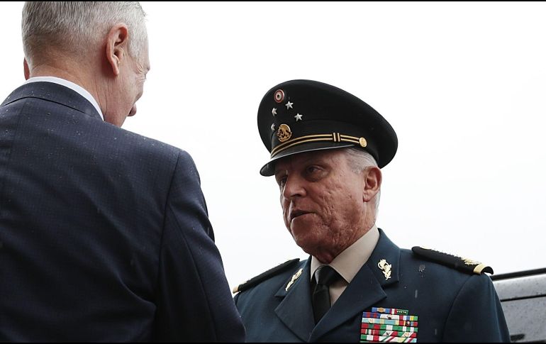 Cienfuegos fue capturado el pasado octubre en Los Ángeles y se le acusó de haber protegido y recibido sobornos del crimen organizado. AFP / ARCHIVO