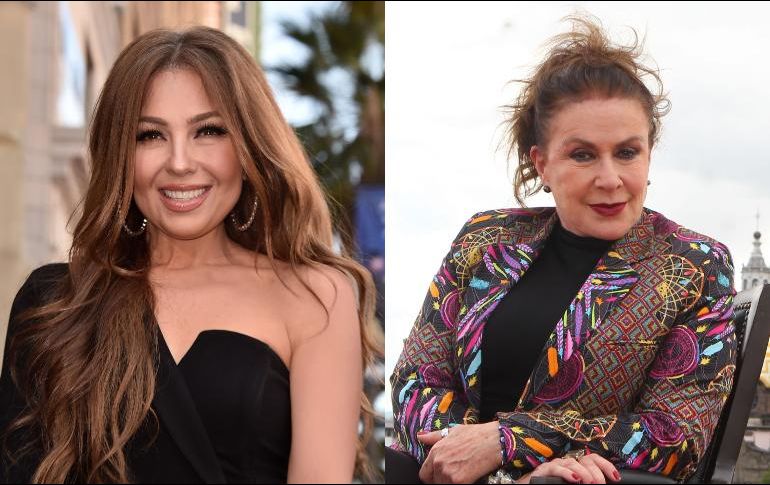 La abuelita de Thalía y Laura Zapata cumplirá 103 años.  ESPECIAL