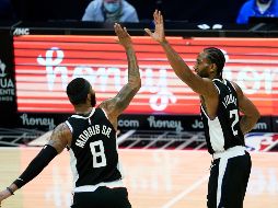 Marcus Morris Sr. y Kawhi Leonard lideraron a los Clippers para conseguir su cuarta victoria. AP