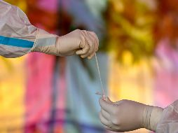 Esta es una alternativa a las pruebas PCR que se realizan en varios centros de salud del Gobierno de Jalisco. AFP / ARCHIVO