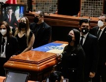 El pasado 19 de diciembre se realizó un homenaje de cuerpo presente a Aristóteles Sandoval, en la Cámara de Diputados. EL INFORMADOR/ARCHIVO