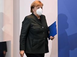 La canciller alemana, Angela Merkel, celebró que las restricciones ya comienzan a 