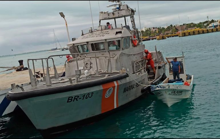 El domingo la patrulla marítima 
