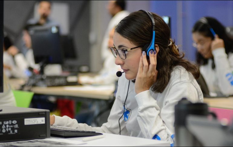 El Call Center de la Secretaría de Salud Jalisco (SSJ) fue pionero en el país y comenzó a operar el 2 de marzo del 2020. ESPECIAL/ARCHIVO