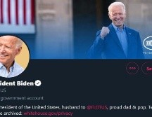 Joe Biden obtuvo el usuario de Twitter oficial para el Presidente de los Estados Unidos, @Potus. ESPECIAL