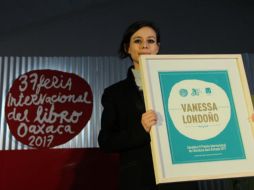 La colombiana Vanessa Londoño es la ganadora más reciente del Premio de Literatura Aura Estrada. ESPECIAL