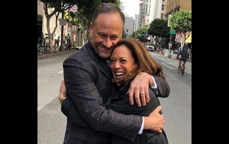 Harris contó que antes de esa su cita hizo una consulta en Google sobre Emhoff. INSTAGRAM/douglasemhoff