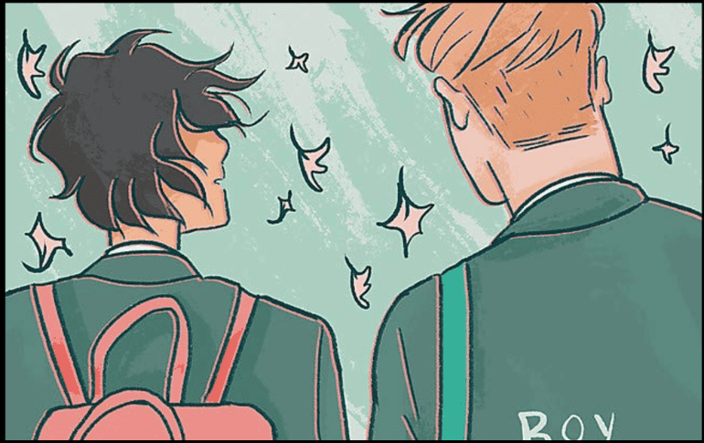 “Heartstopper” era un webcómic en Tumblr, pero posteriormente se publicó en México por VR Editoras. ESPECIAL