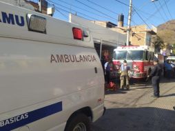 El incidente se suscitó en un inmueble en el cruce de Juárez Sur y Constitución Poniente , en la cabecera municipal de Tlajomulco. ESPECIAL