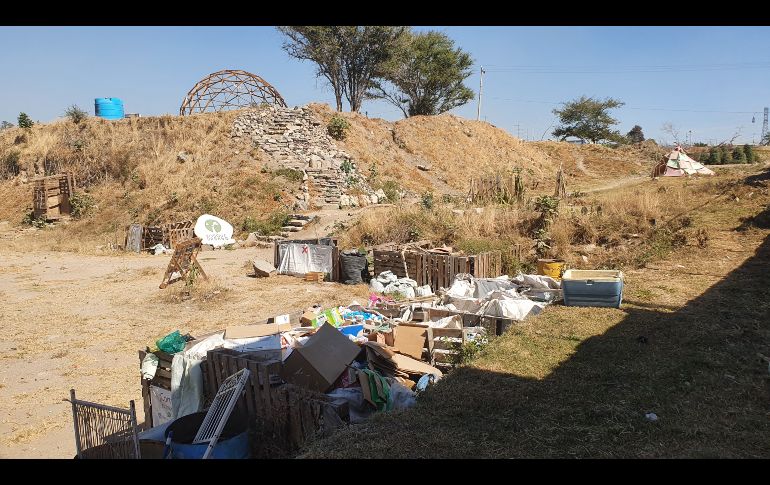 Para la recolección los activistas se aliaron con empresas de reciclaje de todo tipo de material. EL INFORMADOR/ G. Gallo