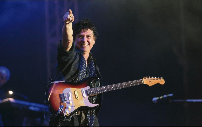 Saúl Hernández. Vocalista de la banda Caifanes, durante una presentación en el Auditorio Telmex. EL INFORMADOR/F. Atilano