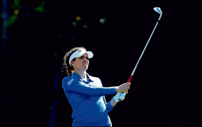 EN LA PELEA. Gaby López aspira a terminar entre las mejores cinco del Diamond Resorts Tournament. AFP • S. Greenwood