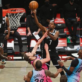 NBA: Los Nets salen de su bache a costa de un disminuido Heat