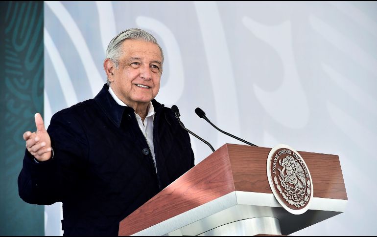 López Obrador aseguró que en sexenios anteriores, al Ejecutivo federal no se le entregaba un parte de seguridad diario. EFE / Presidencia de México