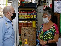 VENTAS. Ante la caída en sus ventas por la pandemia del COVID-19, comerciantes solicitaron apoyos al alcalde tapatío, Ismael del Toro. ESPECIAL
