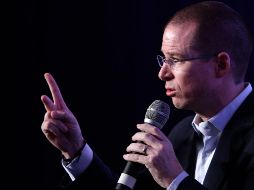 Anaya declinó la invitación del PAN a figurar como candidato a diputado federal plurinominal para buscar la candidatura presidencial. NTX / ARCHIVO