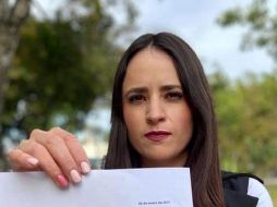 La renuncia de María Gómez se debió a que no veía condiciones dentro del partido Movimiento Ciudadano para desarrollar sus propósitos. TWITTER/@MariaGomezRue