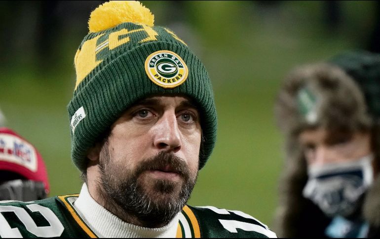 TRANQUILO. Rodgers dice no tener motivos para pensar en jugar para otro equipo. AP • M. Gash