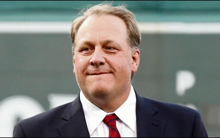 SIN BONOS. Curt Schilling se quedó a 16 votos de alcanzar su lugar entre los inmortales. AP