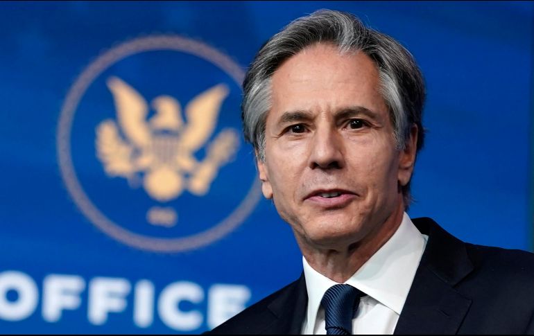 Antony Blinken fue ratificado por el Senado de los Estados Unidos para asumir el cargo de secretario de Estado. AP/C. Kaster