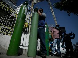 En gran parte del México, se registra una alta demanda de tanques de oxígeno para atender a pacientes de coronavirus. EL INFORMADOR / F. ATILANO