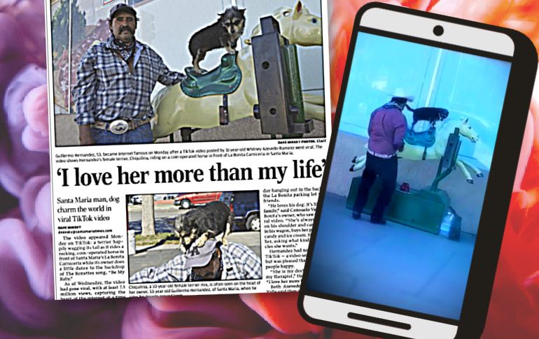 Detrás del video viral en TikTok hay una historia de amor entre don Guillermo y 