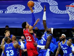 Tobias Harris marcó la diferencia en los segundos finales del encuentro. AP