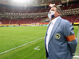 ''Los números que tengo son buenos, me siento orgulloso del tipo de entrenador que soy, puedo ir a cualquier equipo salvo a las Chivas, por respeto a la afición del América'', dice ''El Piojo''. IMAGO7