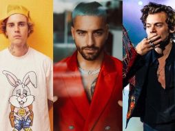 A pesar de su corta edad, Maluma, Justin Bieber y Harry Styles han logrado grandes éxiten en sus carreras.  ESPECIAL