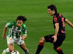 Es importante recordar que Lainez venía de varios partidos en los que había sido considerado como titular con el Real Betis. EFE