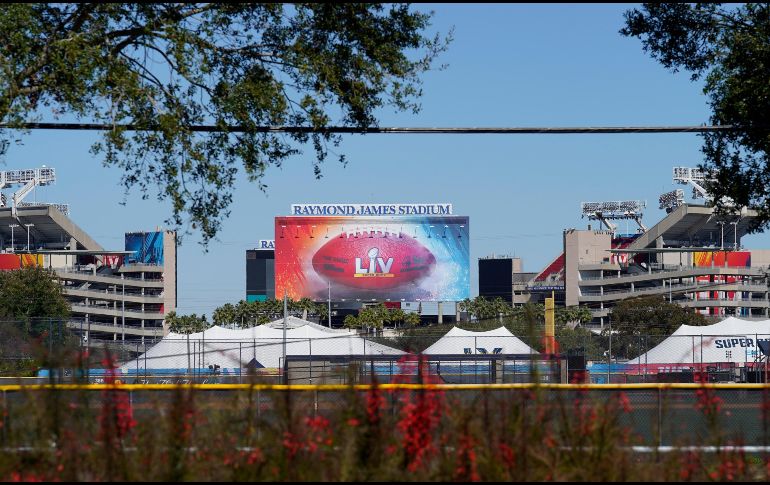 El Raymond James Stadium permitirá sólo 22 mil aficionados el día del juego. AP/C. O'Meara