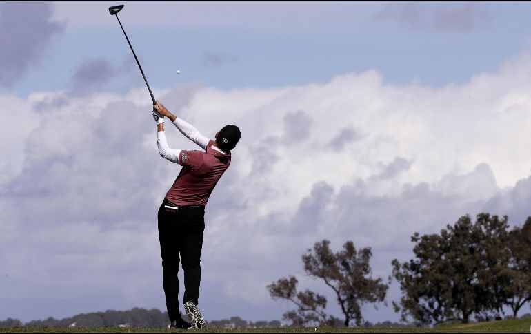 Ortiz firmó una tarjeta por 68 golpes, cuatro abajo de par. EFE/E. Laurent