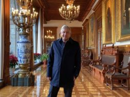 AMLO publicó un video el viernes pasado desde Palacio Nacional para 