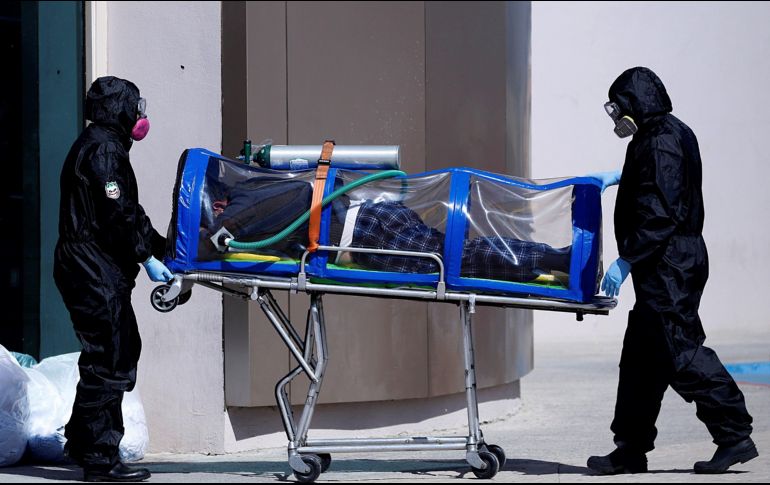 Hasta el corte de ayer lunes, México contabilizó un millón 869 mil contagios de coronavirus y casi 160 mil muertes. EFE / ARCHIVO