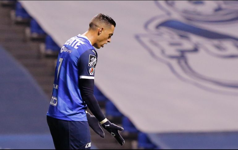 FRUSTRADO. Funes Mori lo intentó pero no pudo marcar para los Rayados. IMAGO7