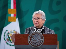 Sánchez Cordero coincide con AMLO en la necesidad de fortalecer a la Comisión Federal de Electricidad (CFE). EFE