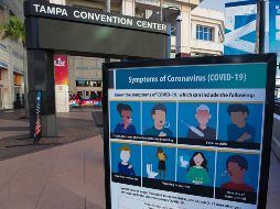 DIFERENTE. Tampa vive de una manera peculiar los días previos al esperado juego. EFE