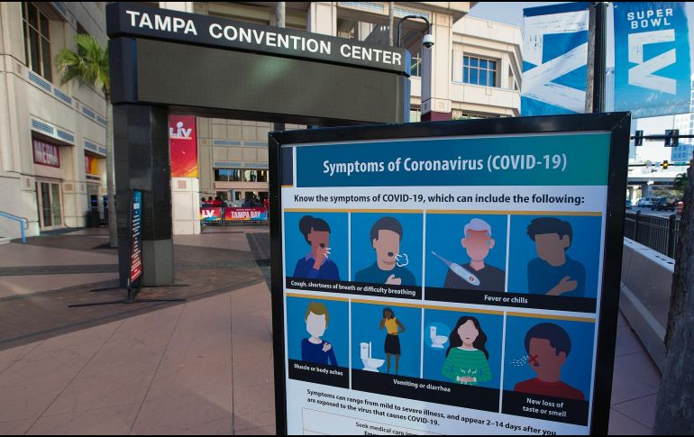 DIFERENTE. Tampa vive de una manera peculiar los días previos al esperado juego. EFE