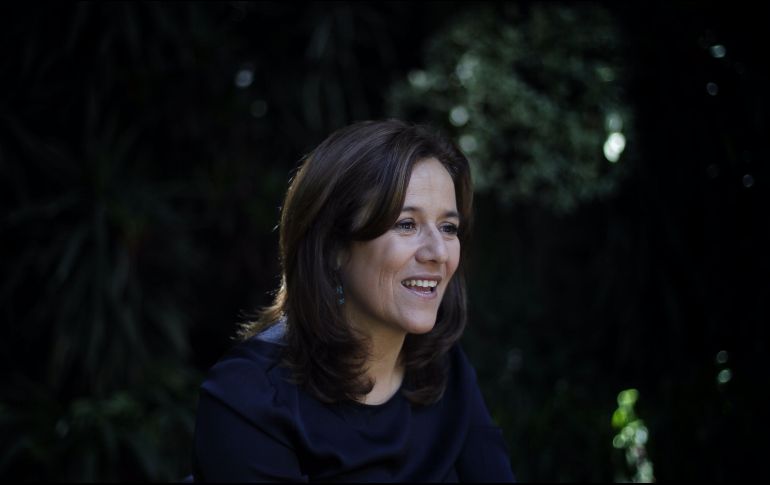 Margarita Zavala, tercera en la lista plurinominal, también será abanderada panista en el Distrito 10 de la Ciudad de México. EFE/S. Gutiérrez